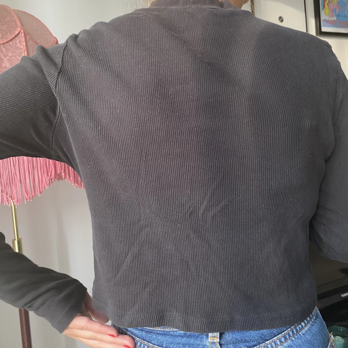 Svart långärmad - 90