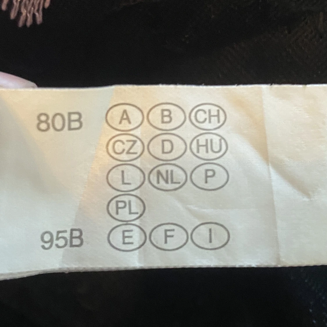 jättefin lingerie topp!! - 91