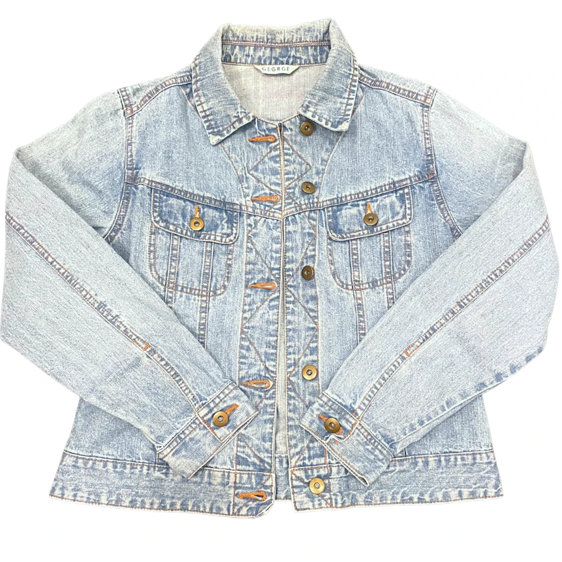 Oversized Vintage Jeansjacka