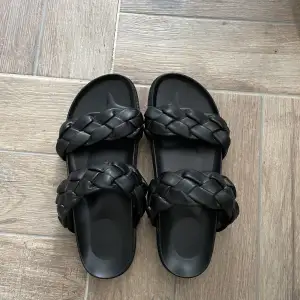 Leather sandals, super comfy, storlek 40