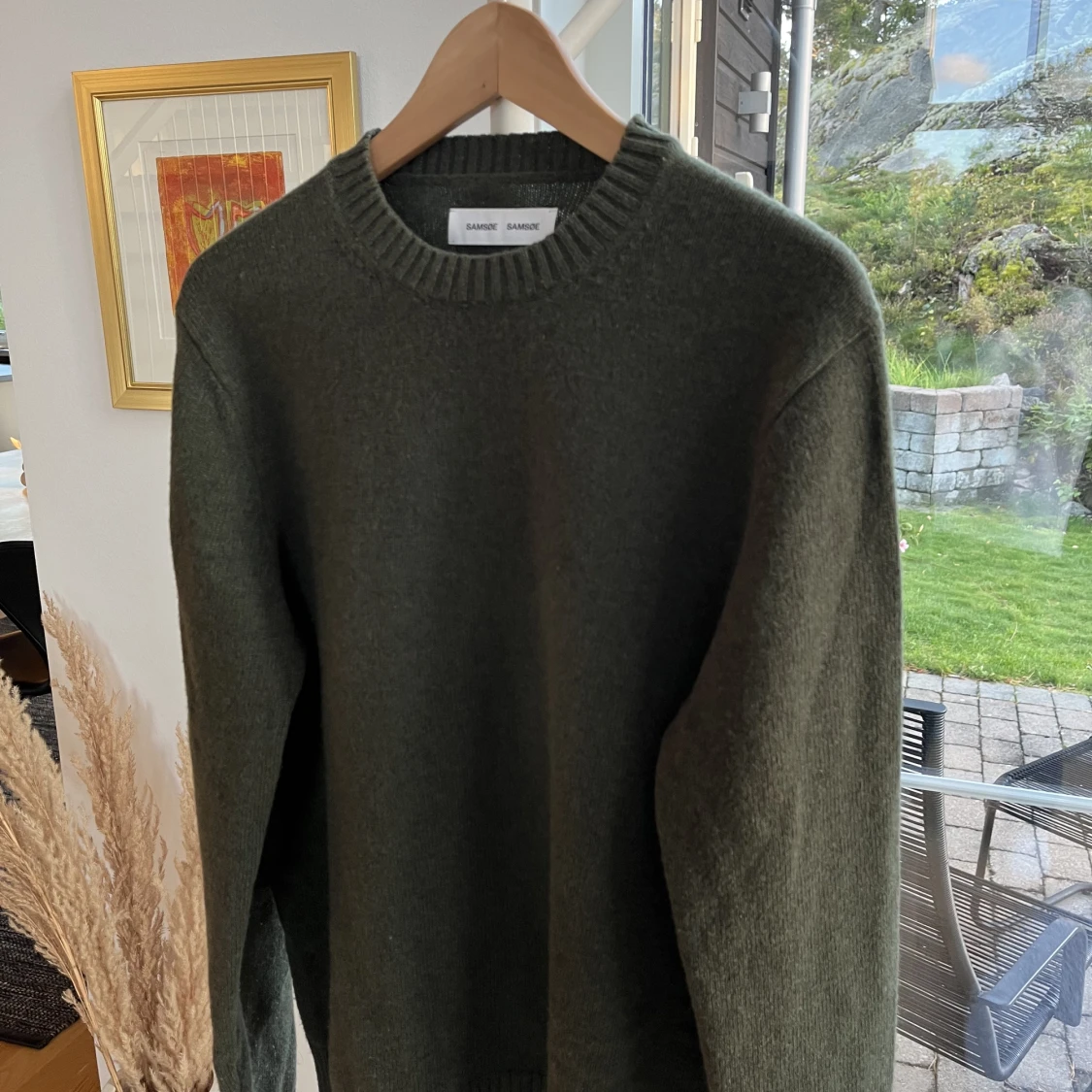 Tjockstickad tröja - 90