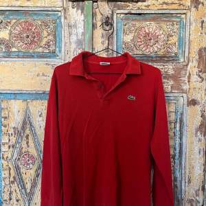 Lacoste shirt red in size Small