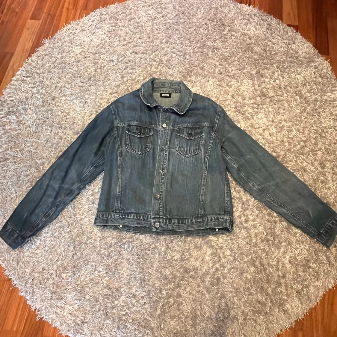 Blå jeans Jacka  - 90