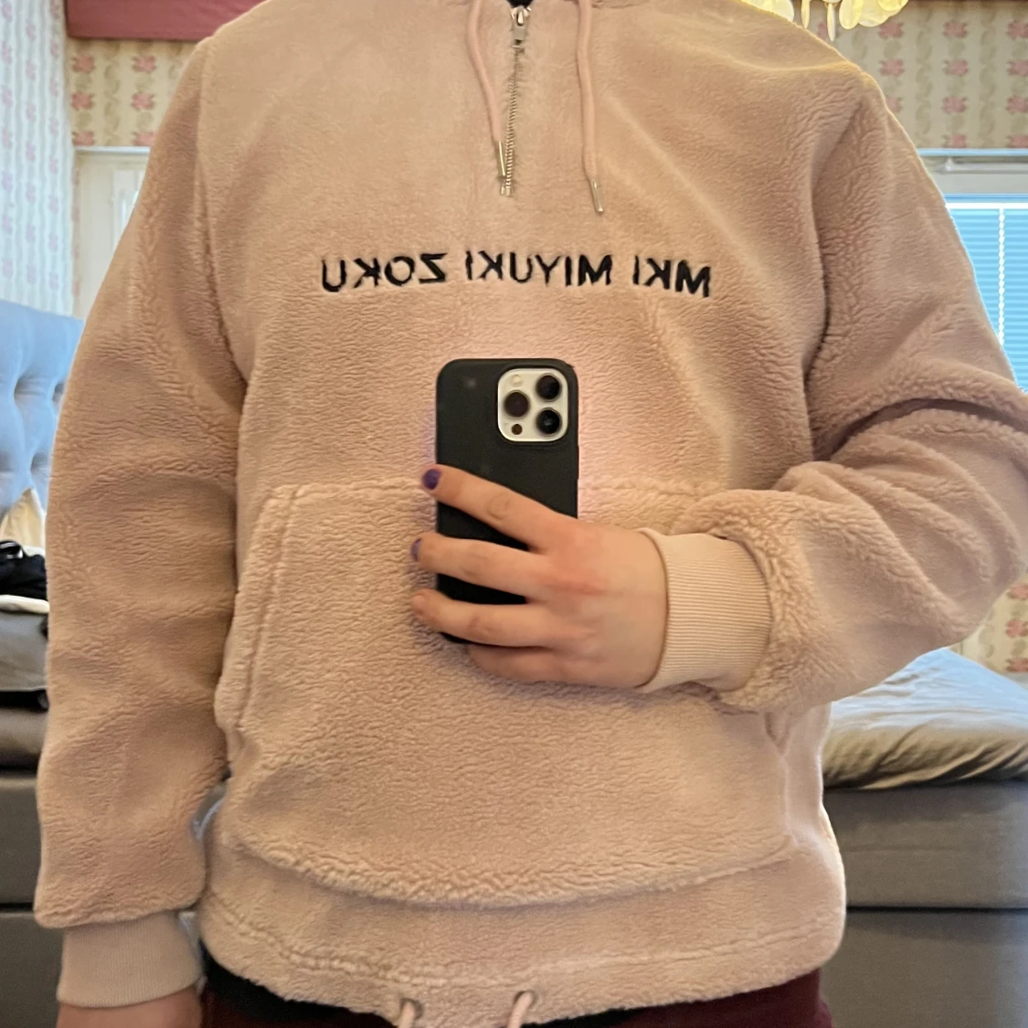 Mki Miyuki Zoku Sherpa Hoodie  - 90