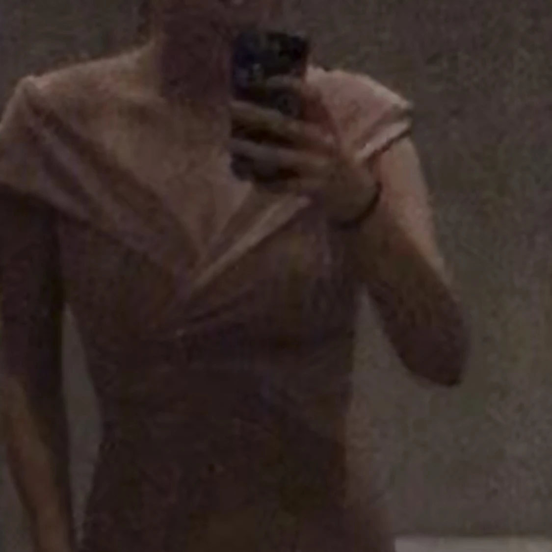 Gammelrosa balklänning - 90