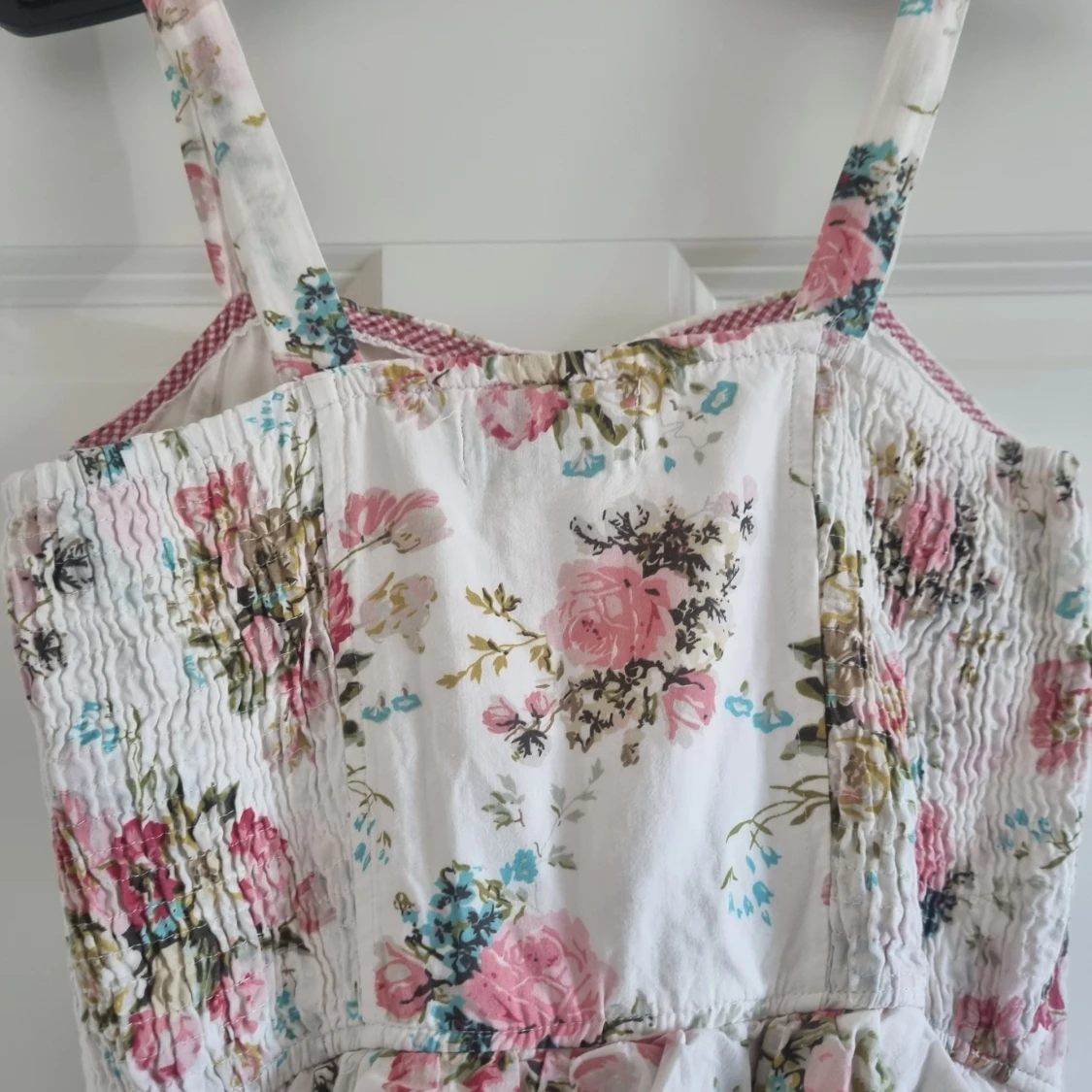 Blommönstrad sommarklänning - 91