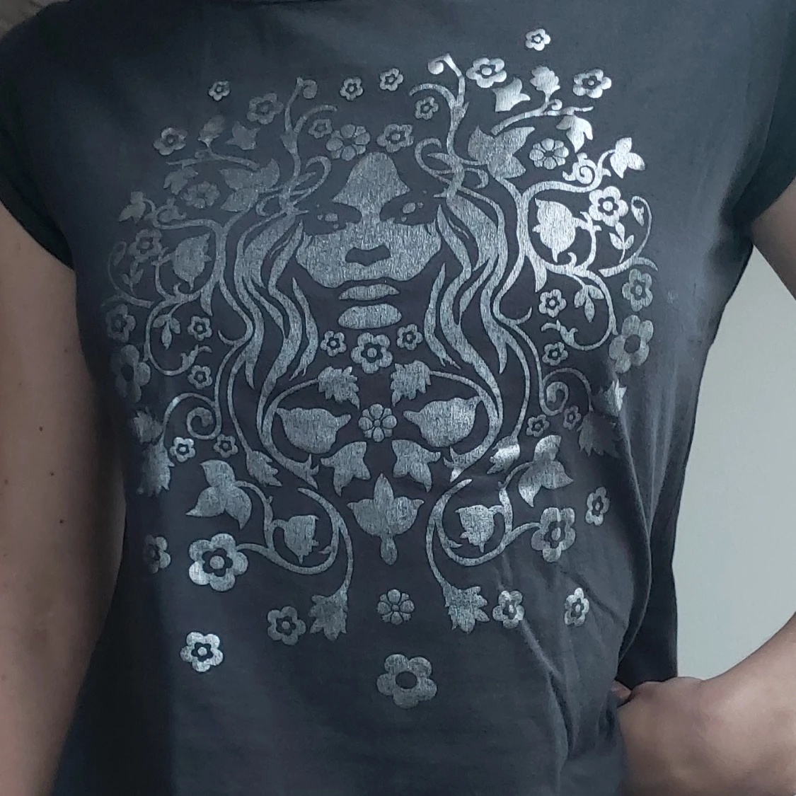 Grunge print t-shirt - 90