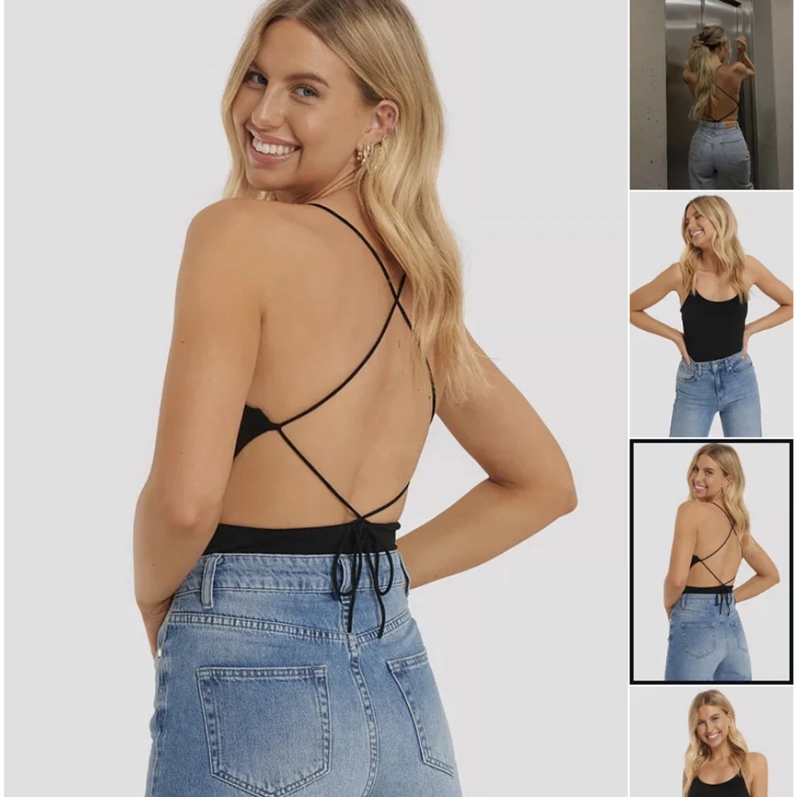 body med korsad rygg - 91