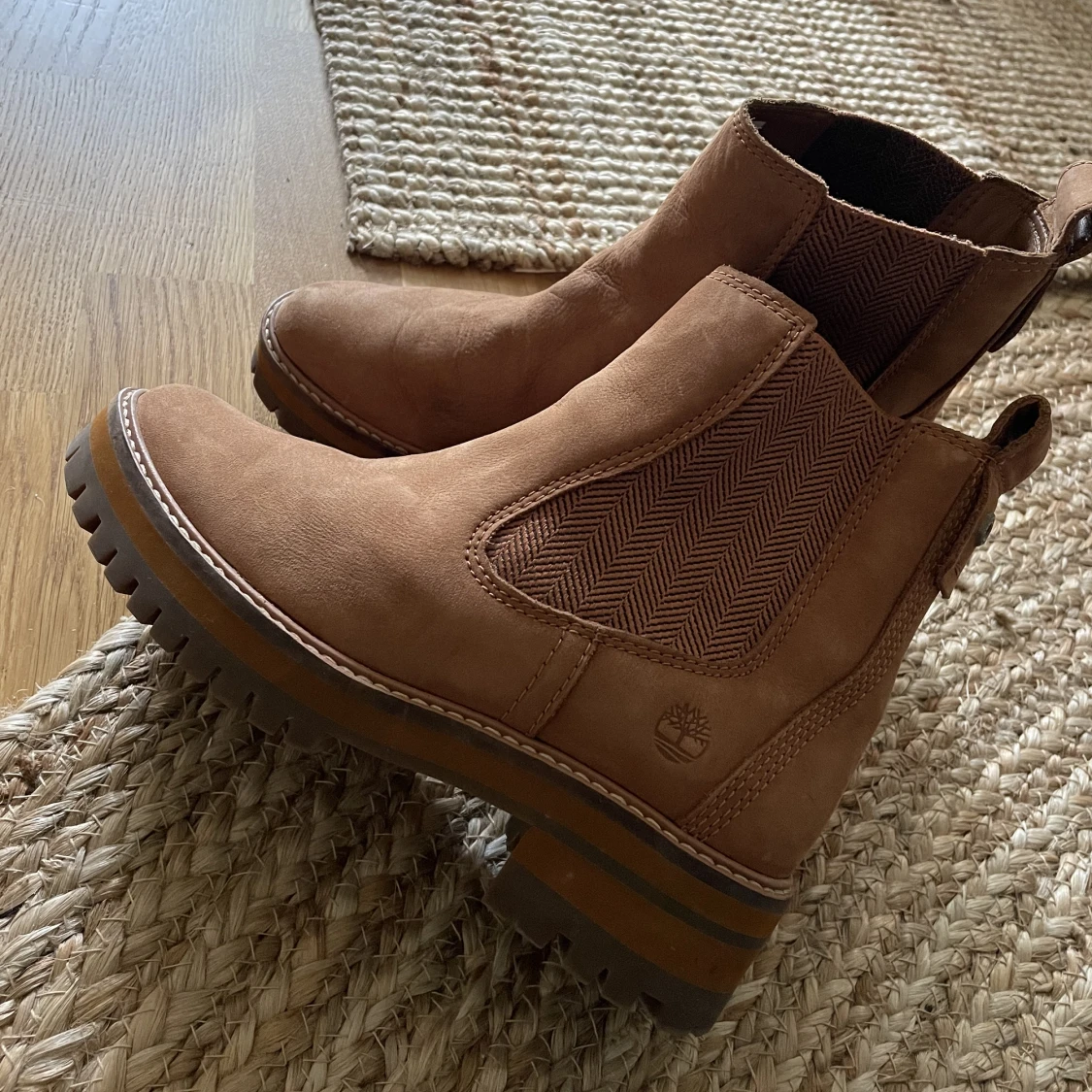 Äkta Timberland mocka boots