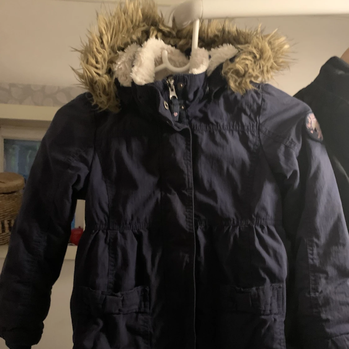 Fin vinterjacka strl 122 - 90