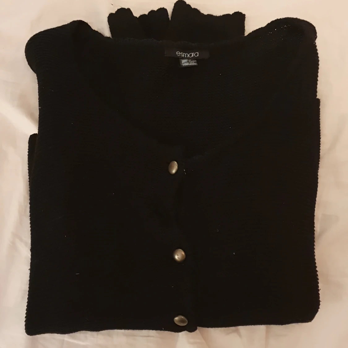 Stickad cardigan M - 91