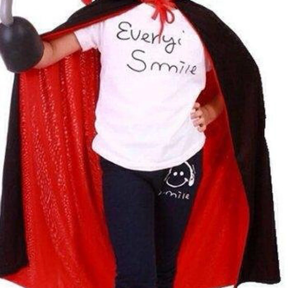 Utklädnad med Röd/Svart Cloak - 91