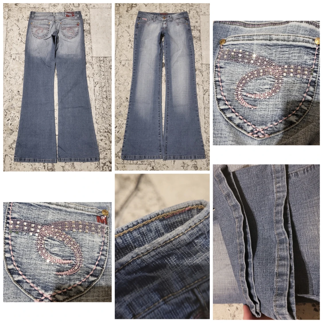 Lågmidjade jeans - 91