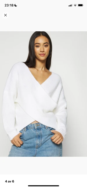 Stickad tröja - En så mysig stickad tröja från Zalando som endast är använd 1 gång!❤️