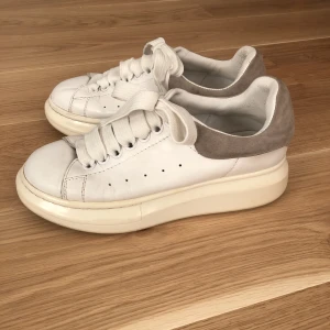Alexander McQueen 36 - Alexander mcqueen sneakers i storlek 36, sparsamt använda, endast små missförgningar på plösen (som inte syns)  Nypris är nästan 5000kr! 