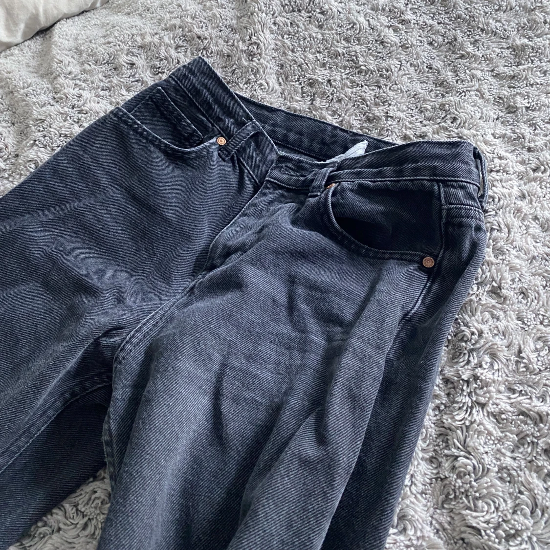 Straight svarta jeans  - 91