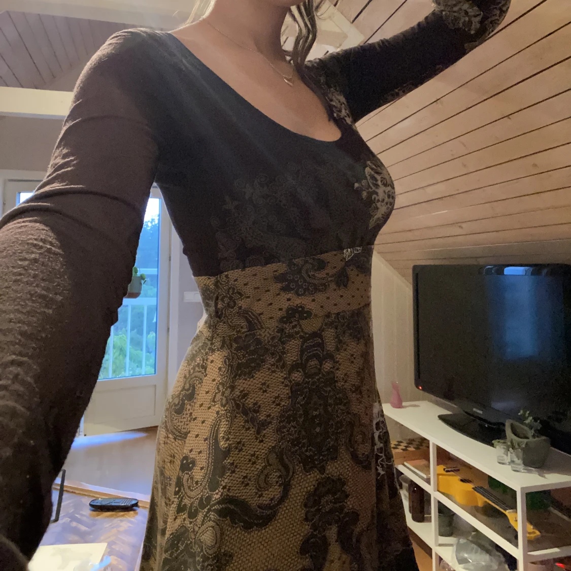 Desigual brun klänning