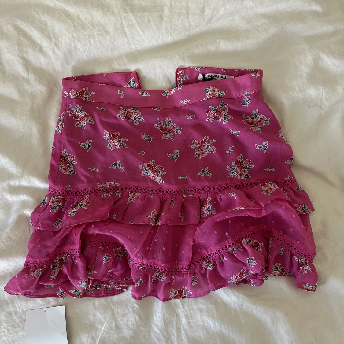 Rosa volang kjol - 91