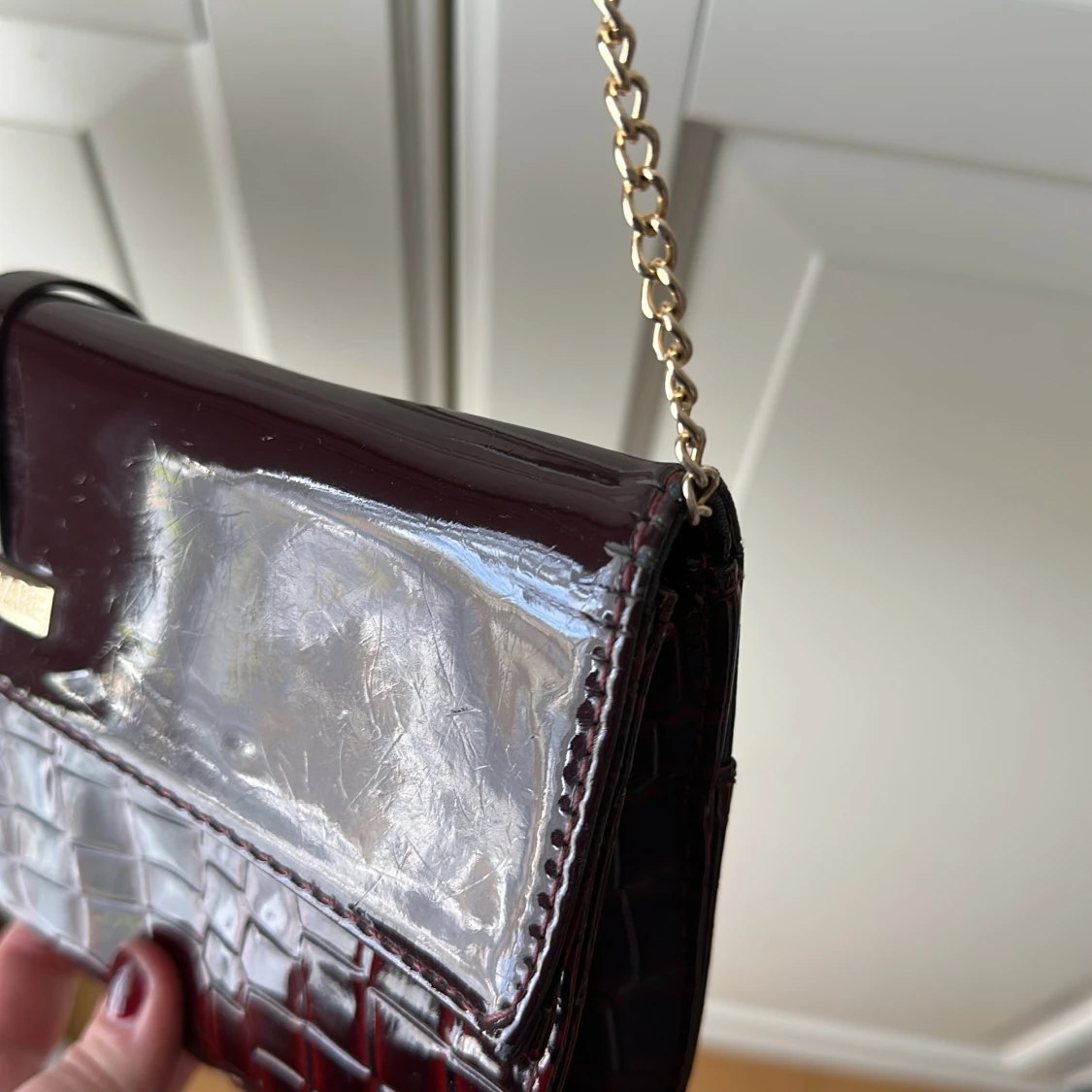 Röd brun väska från mairamare - 91