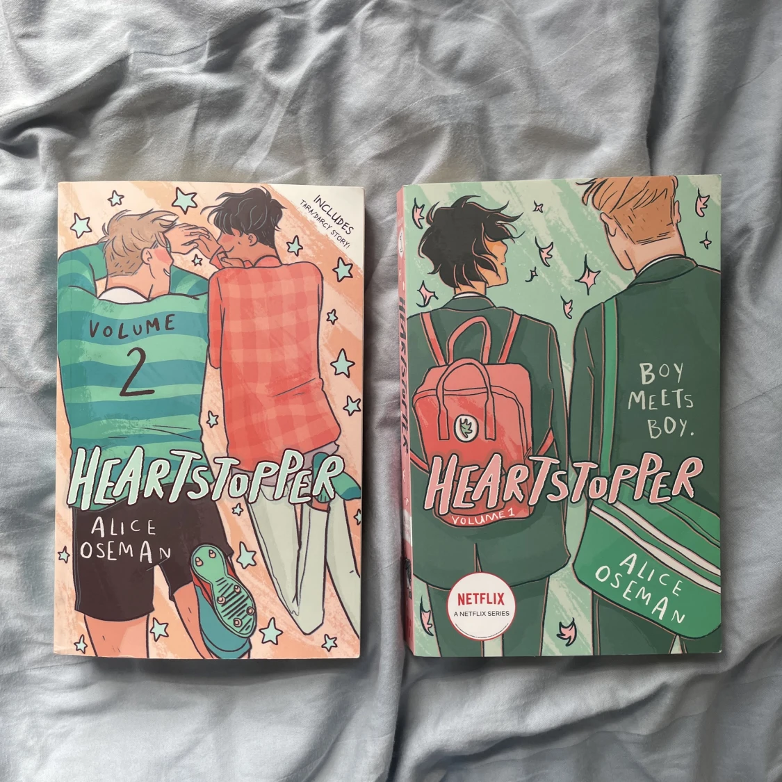 Heartstopper volym 1 och 2 