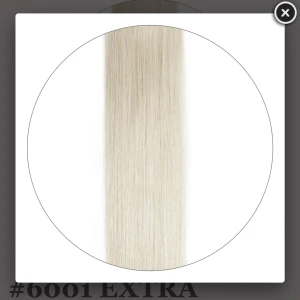 Löshår - Tejplöshår använt Max 1 vecka så fortfarande jätte fint skick, extra ljusblond 50 cm ungefär 