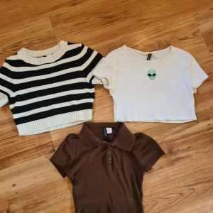 Tröjor  - Korta tröjor. Sx och s. 80 kr för alla.