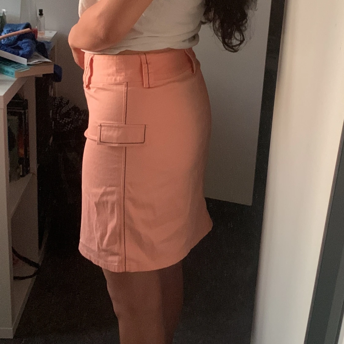 Rosa vintage kjol - 90