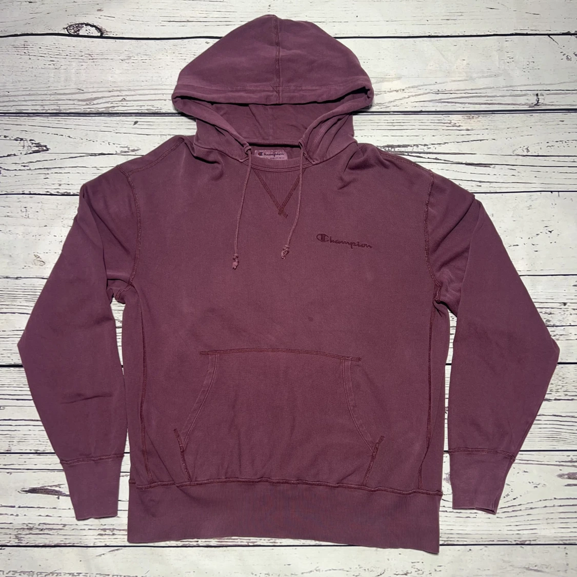 Champion Hoodie Vinröd