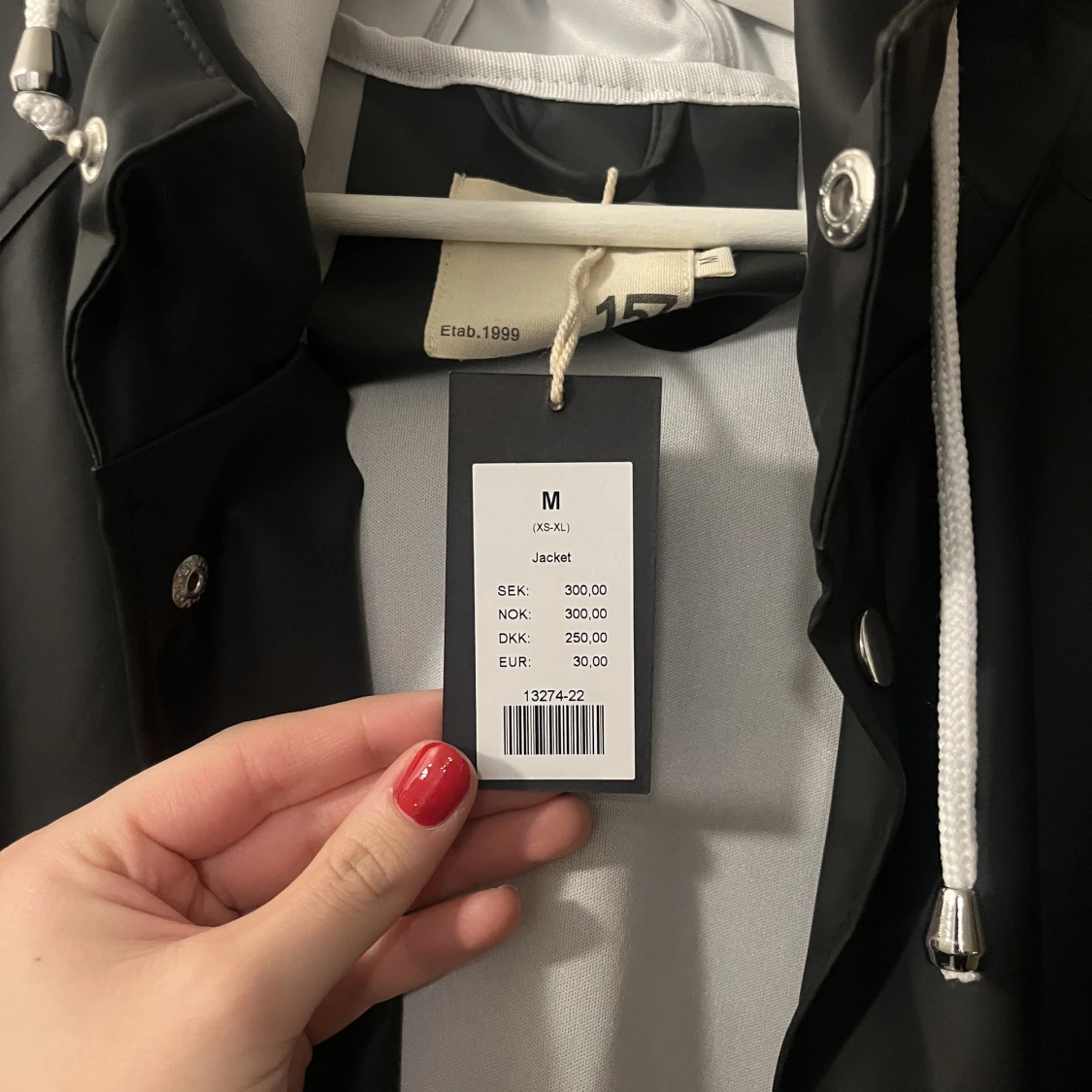 Helt ny regnkappa - 91