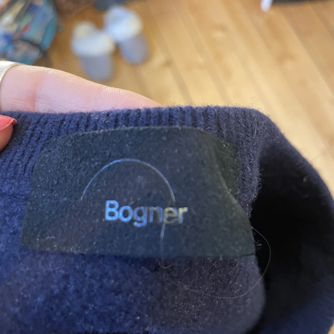 Gullig stickad väst - 91