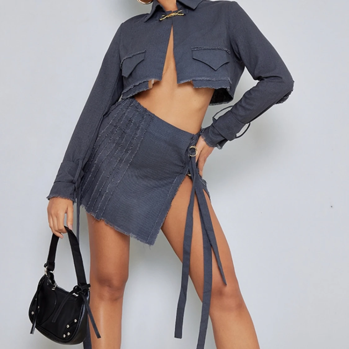 PLT charcoal two piece set
