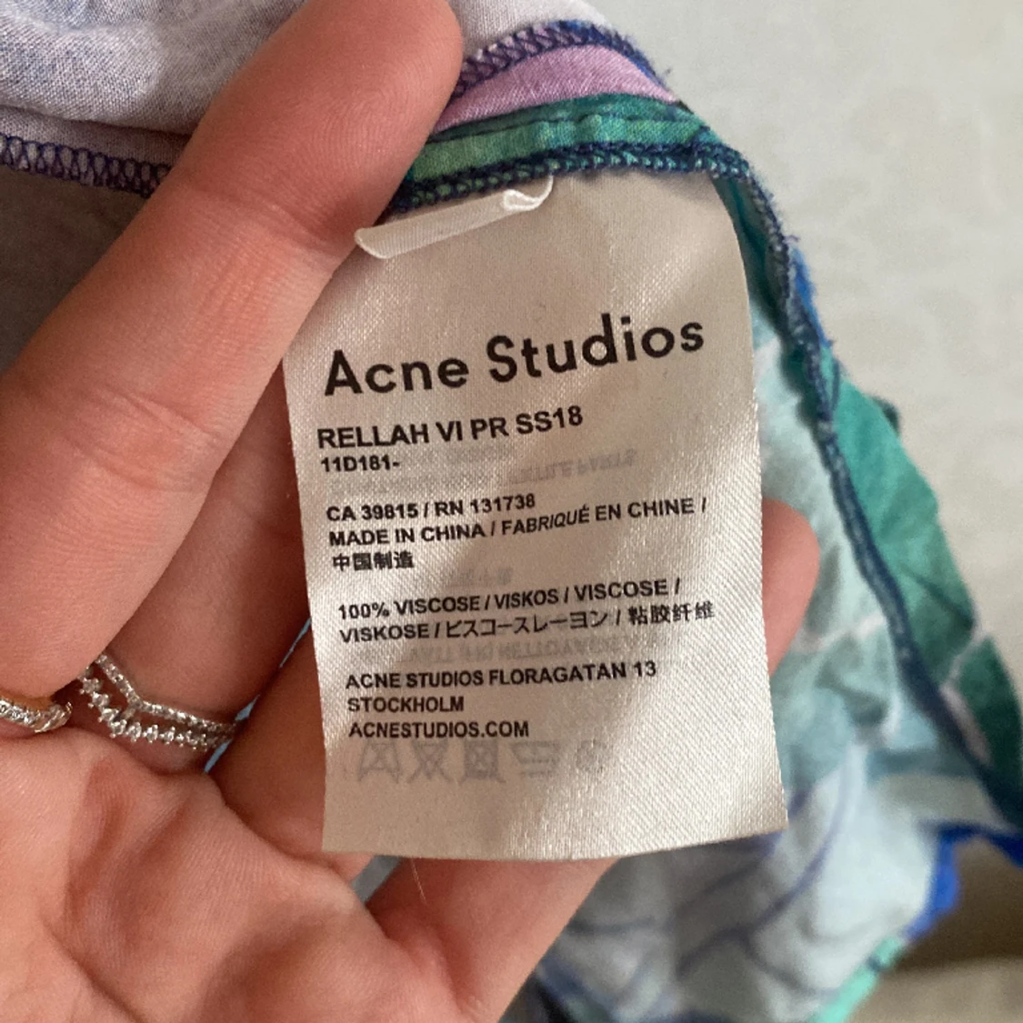 Skjorta acne studios strl 36 - 91