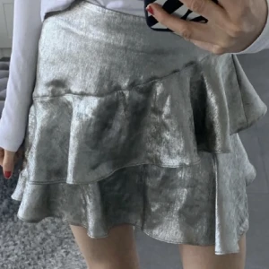 Zara kjol!!! - Super fin kjol från zara!! köpt här på Plick men den va förliten för mig😫 nyskick, pris är diskuterbart!! Lånad bild