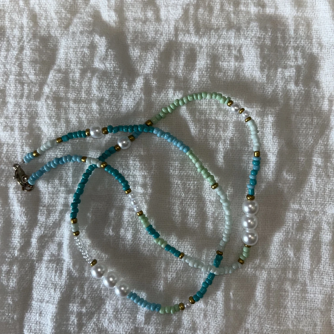 Greenpearl necklace - 91