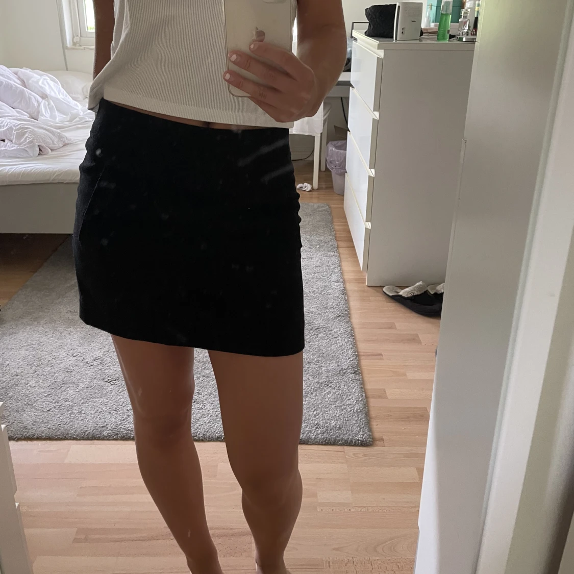 Svart mini knol - 90