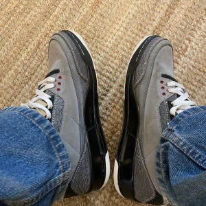 Jordan 3 Stealth - Använda men bra skick! Inköpta förra sommaren från GOAT men kommer inte riktigt till användning längre. Box finns, dock med lite skador. Bara att skriva för fler bilder eller frågor! :) Priset kan diskuteras 
