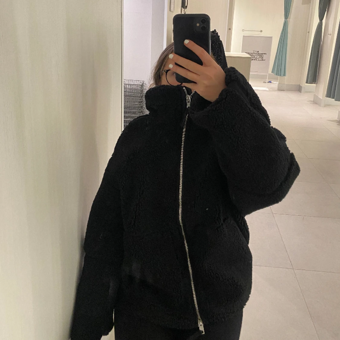 Teddy jacka från hm - 91