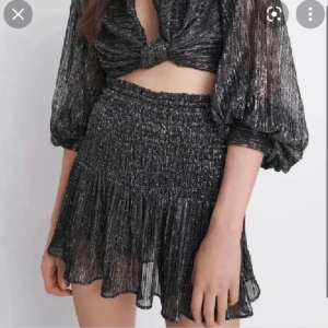 Glittrig kjol - Kjol från zara men köpt från Plick förra året