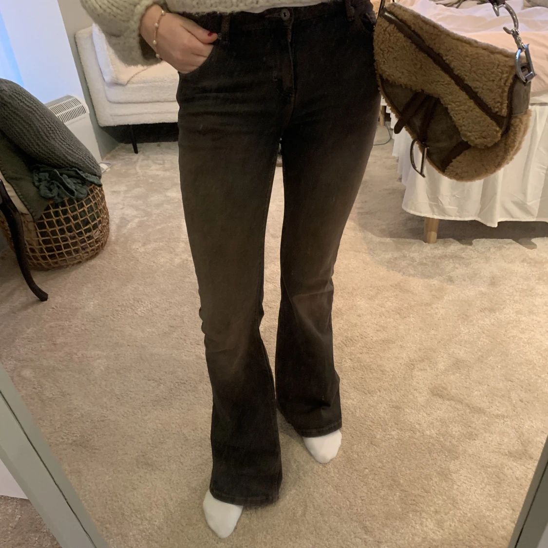 Utsvängda jeans - 91