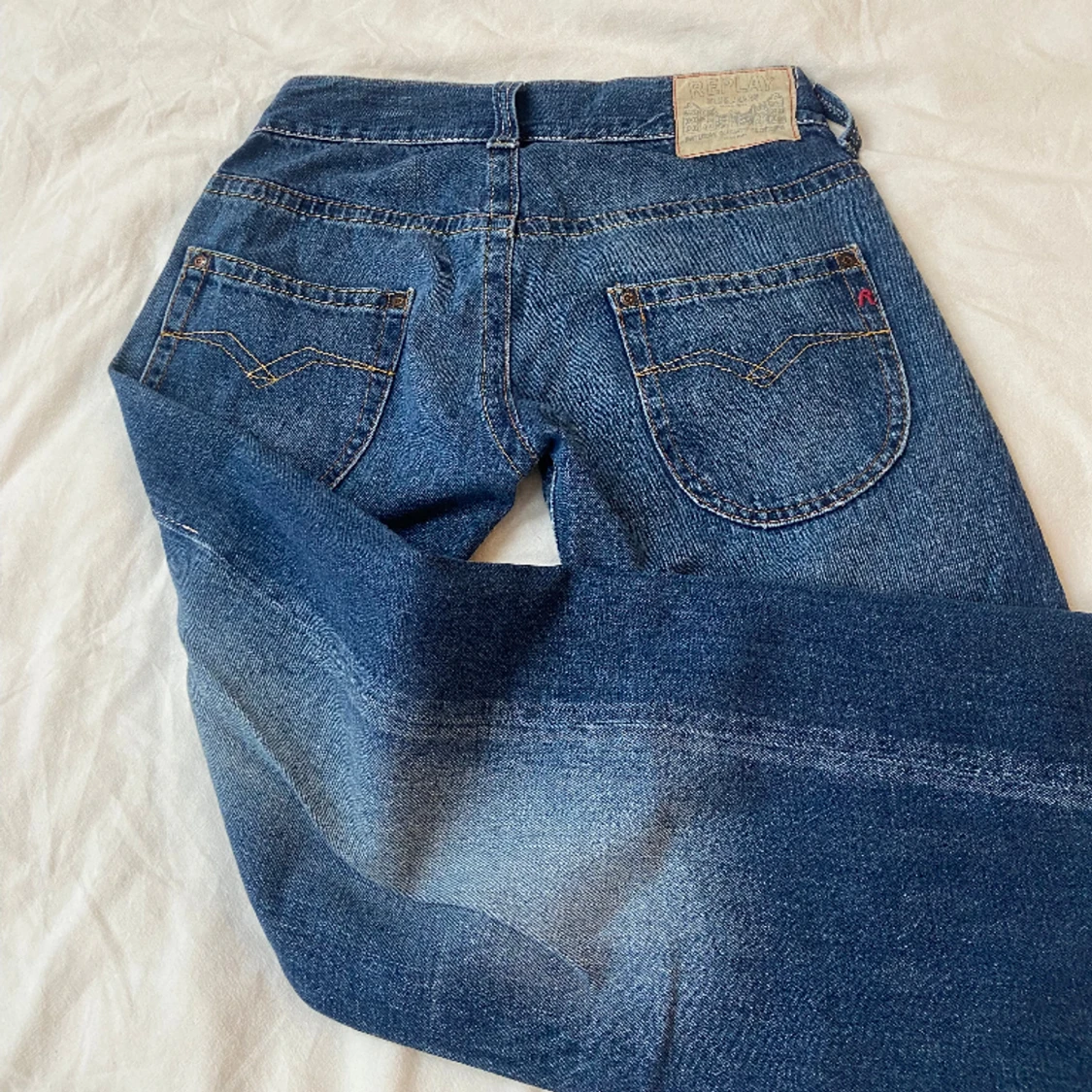 Lågmidjade bootcut replay jeans - 90