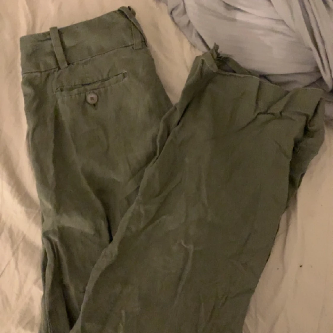 Fina linne byxor - 90