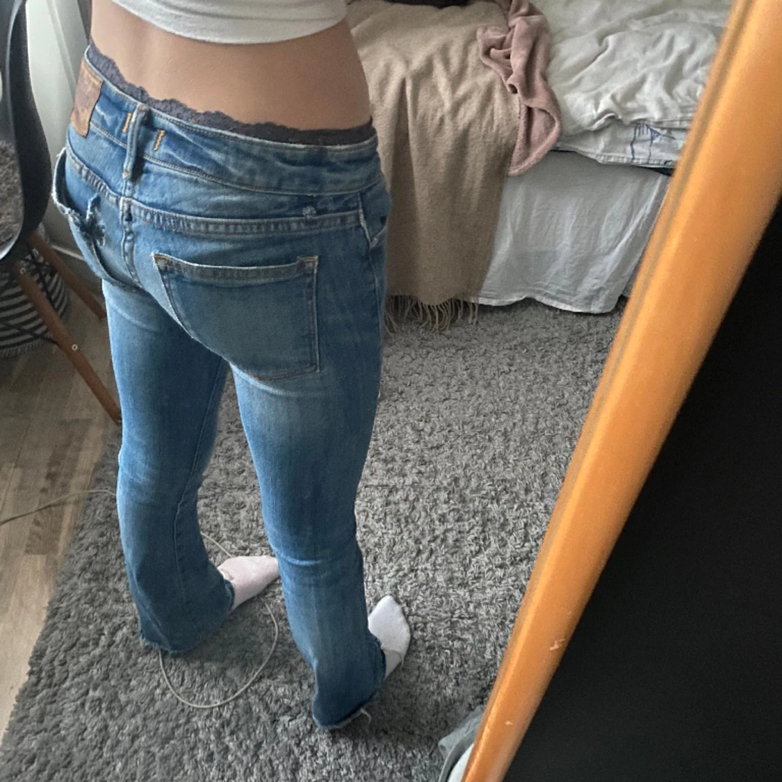  Lågmidjade det är jeans från crocker  - 91