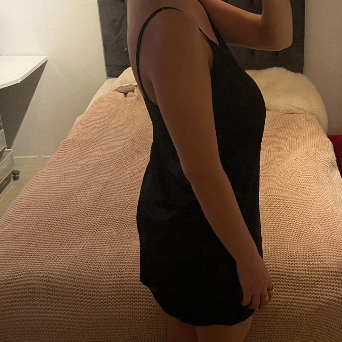 Svart kort klänning - 91