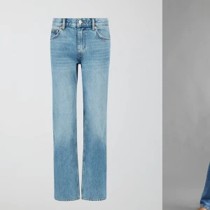 Gina Tricot low straight jeans  - oanvända, stora i storleken passar mig som är 34/36