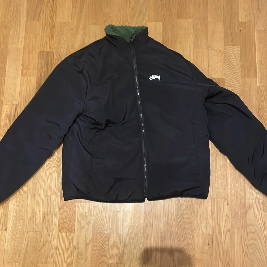 Stussy 8 ball sherpa fleece jacket reverseable - 91