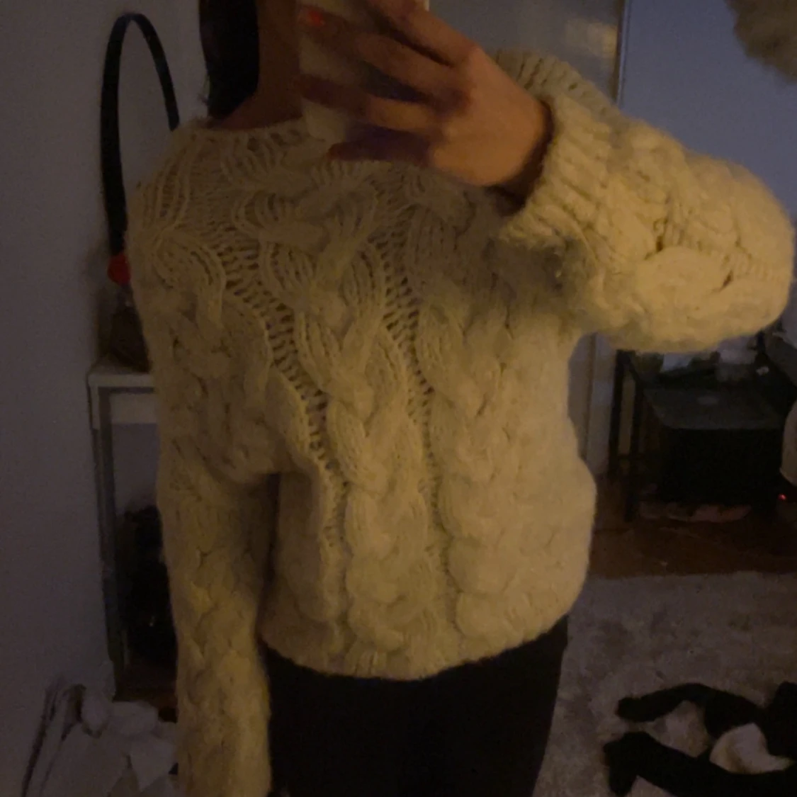 stickad tröja - 91