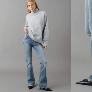 low waist bootcut jeans från gina! Köpta i höstast och är knappt använda💘 kan tänka mig att gå ner i pris vid snabb affär