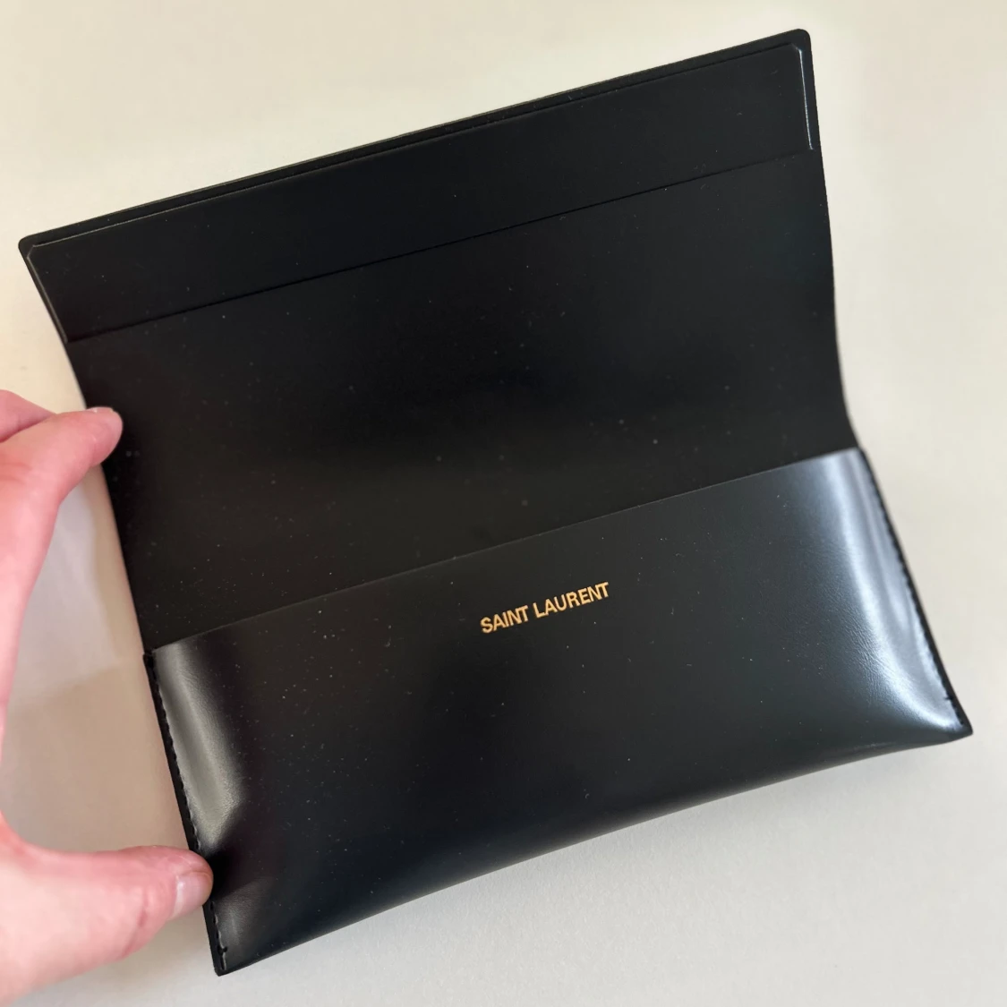 Saint Laurent glasögonfodral/clutch