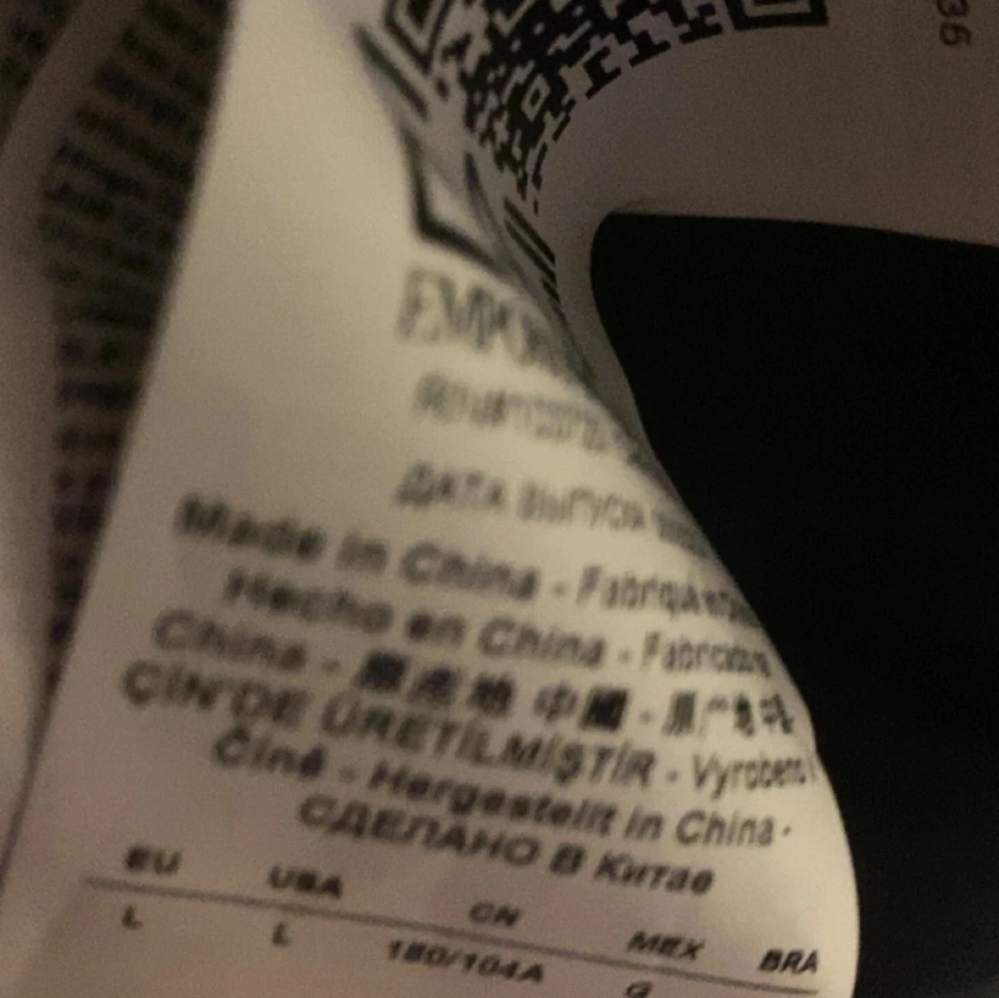 EA7 väst stl L - 91