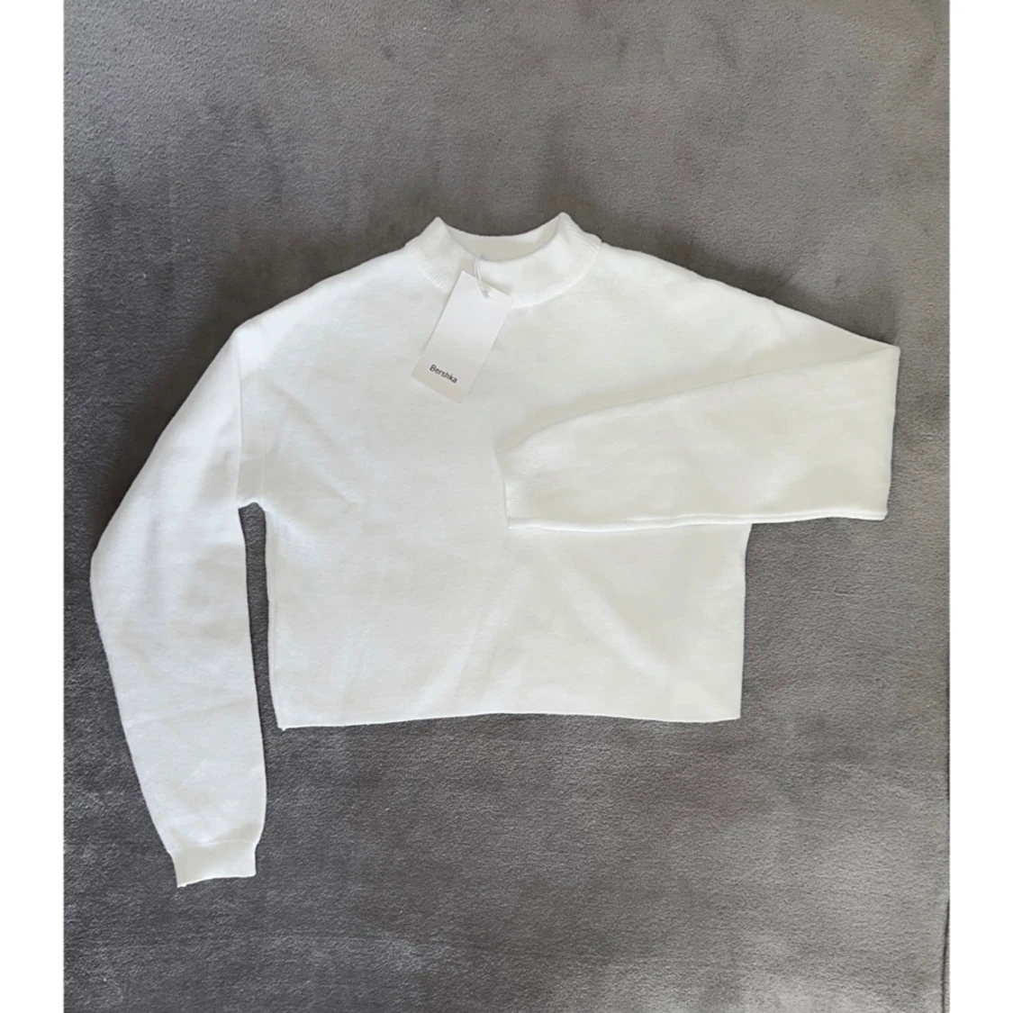 Vit tröja Bershka XS cropped - 90